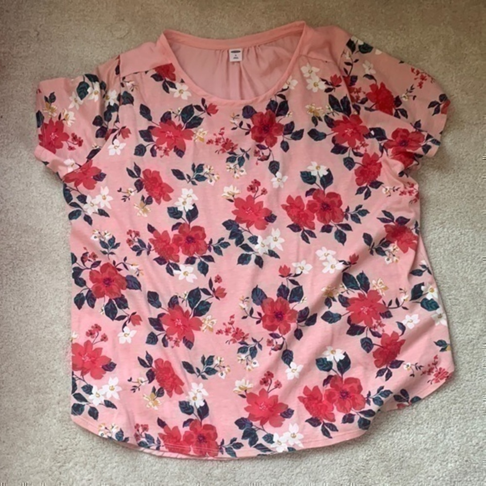 Flower old navy top